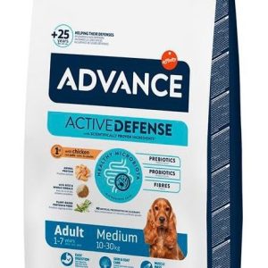 advance medium adult pollo y arroz pienso para perros