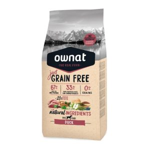 ow just grain free duck saco front l