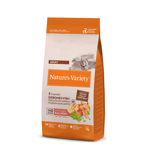 natures cat adult salmon