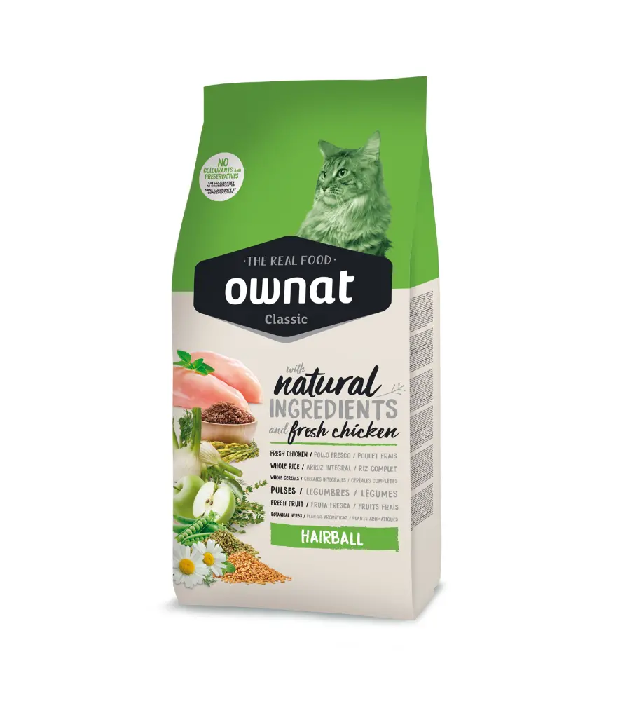 ownat cat hairball